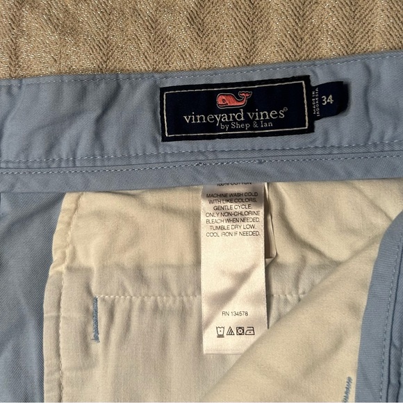 NWT Vineyard Vines | Men’s light blue shorts. 34 Waist. NWT - Picture 3 of 6